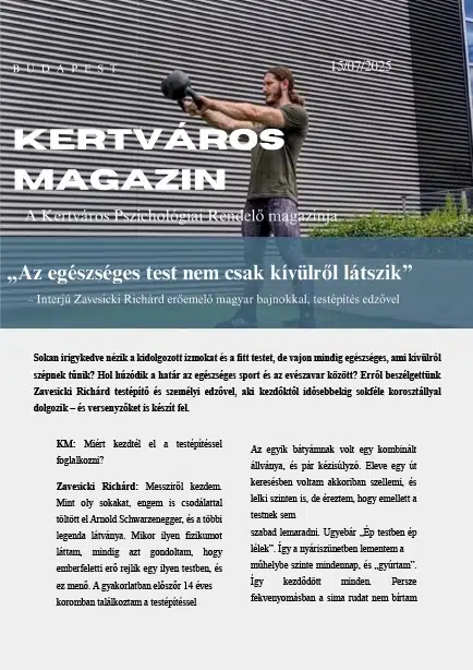 Kertváros Magazin – 2025. július 15.