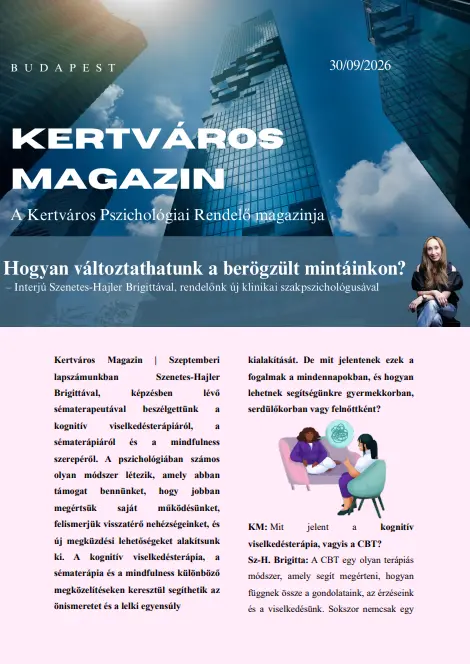 Kertváros Magazin – 2026. szeptember 30.